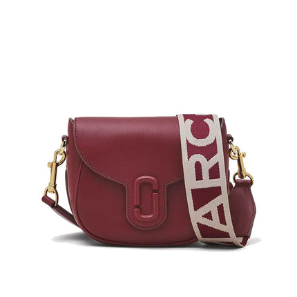 Marc Jacobs Women's The J Marc Small Saddle Bag Cherry