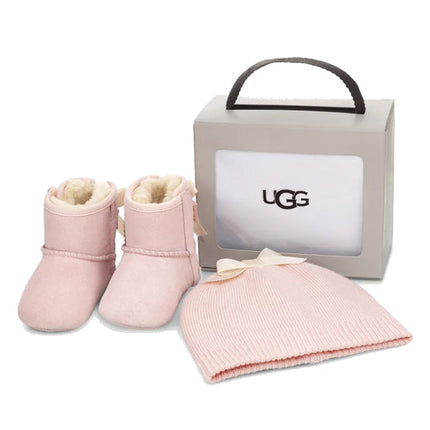 UGG Baby Jesse Bow II & Beanie Baby Pink