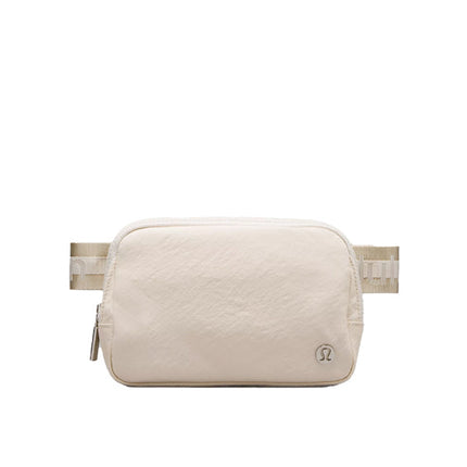 lululemon  Unisex Everywhere Belt Bag 1L White Opal Raw Linen White