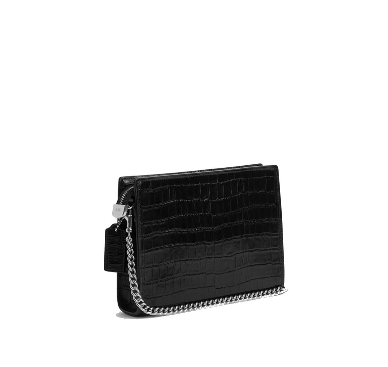 Coach Women's Slim Crossbody Silver/Black