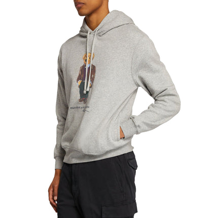 Ralph Lauren Men's Polo Bear Hoodie Grey