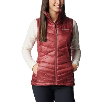 Columbia Women's Joy Peak Insulated Vest Night Wave Beetroot