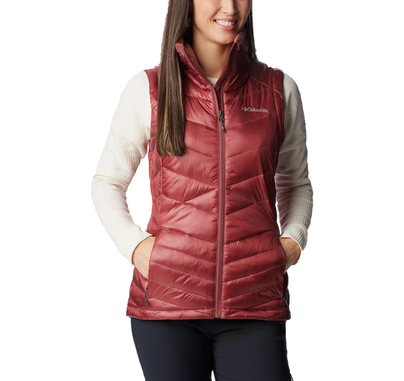 Columbia Women's Joy Peak Insulated Vest Night Wave Beetroot