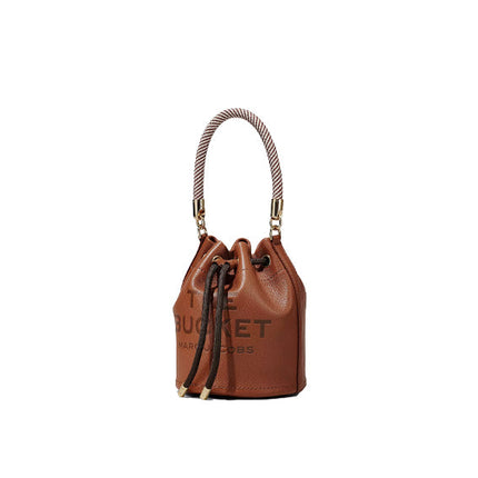 Marc Jacobs Women's The Leather Bucket Bag Argan Oil