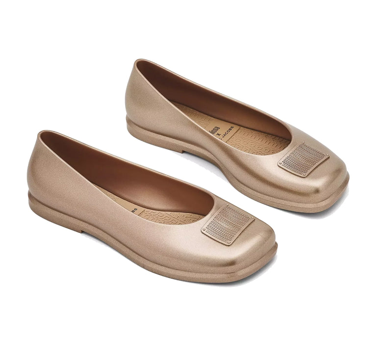 Melissa X Marc Jacobs Women's Ruby Ballerina Gold