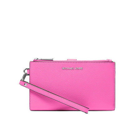 Michael Kors Women's Adele Leather Smartphone Wallet Cerise