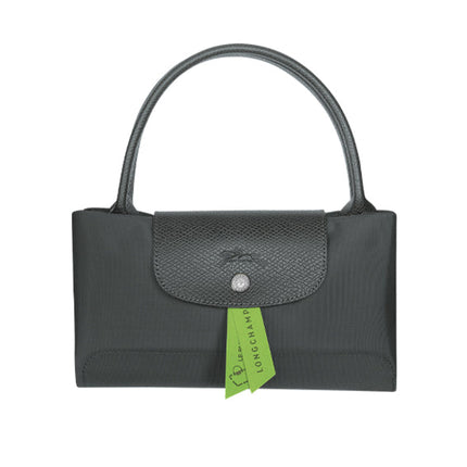 Longchamp Women's Le Pliage Green M Handbag Graphite - Hemen Kargoda