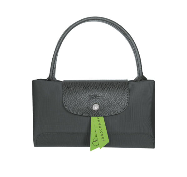 Longchamp Women's Le Pliage Green M Handbag Graphite - Hemen Kargoda