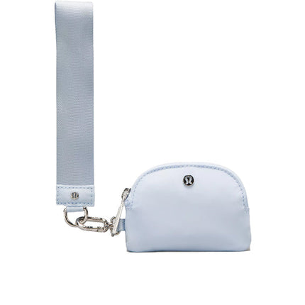 lululemon Unisex Dual Pouch Wristlet Windmill White