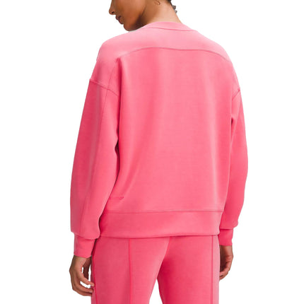 lululemon Women's Softstreme Perfectly Oversized Crewneck Pullover Glaze Pink