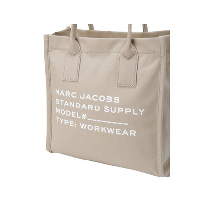 Marc Jacobs Women's Canvas Supply Standart Tote Bag Beige