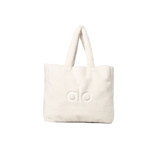 Alo Yoga Women's Foxy Sherpa Tote Ivory