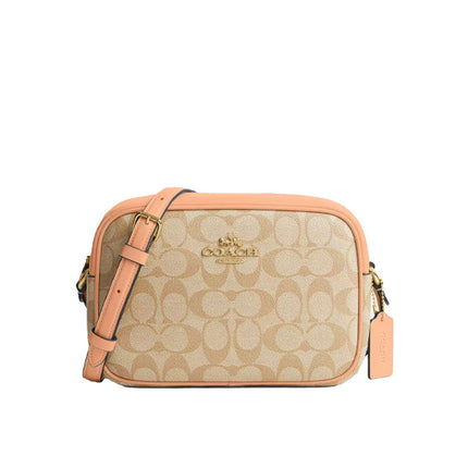 Coach Women's Jamie Camera Bag In Signature Canvas Sv/Light Khaki/Faded Blush