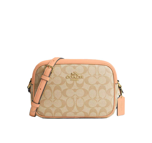 Coach Women's Jamie Camera Bag In Signature Canvas Sv/Light Khaki/Faded Blush