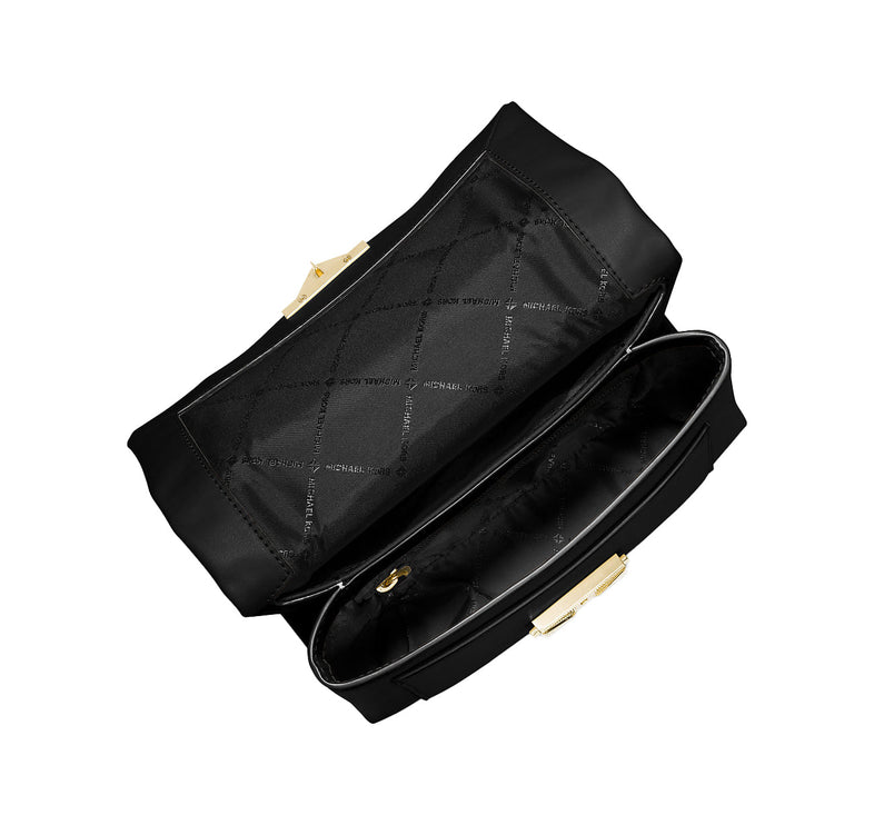 Michael Kors Women's Cece Medium Shoulder Bag Black/Gold