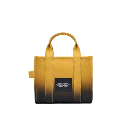 Marc Jacobs Women's The Ombré Coated Canvas Small Tote Bag Black Citrine