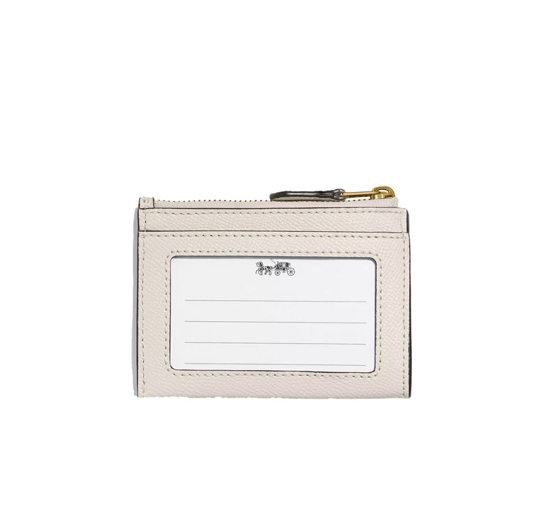 Coach Women's Mini Skinny Id Case Gold/Chalk