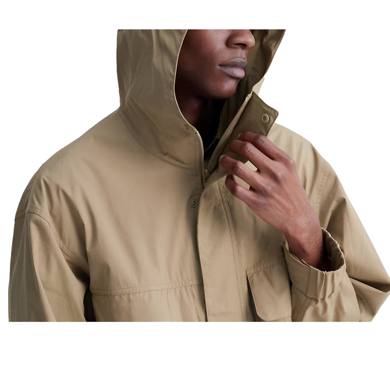 Uniqlo Men's Utility Hooded Jacket 32 Beige