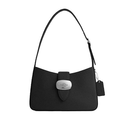 Coach Women's Eliza Shoulder Bag Silver/Black