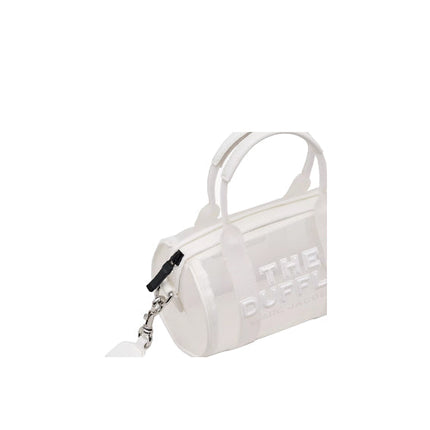 Marc Jacobs Women's The Mesh Leather Mini Duffle Bag White