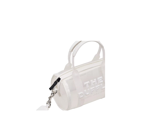 Marc Jacobs Women's The Mesh Leather Mini Duffle Bag White