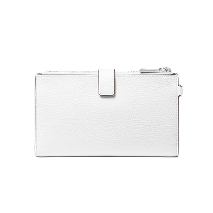 Michael Kors Women's Adele Leather Smartphone Wallet Optic White