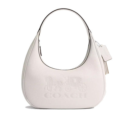 Coach Women's Carmen Shoulder Bag Silver/Chalk