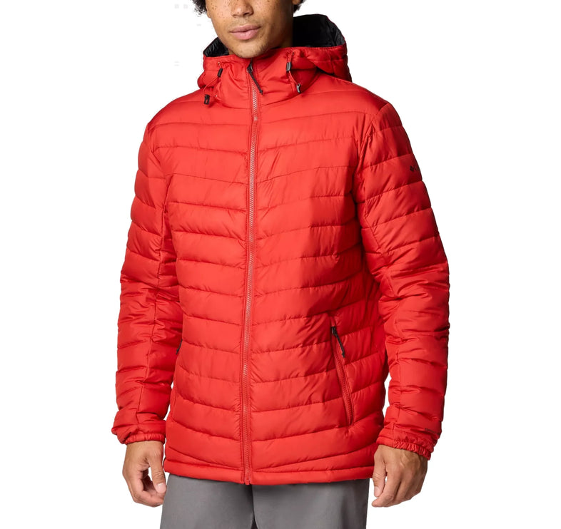 Columbia Men's Slope Edge II Hooded Jacket Sail Red