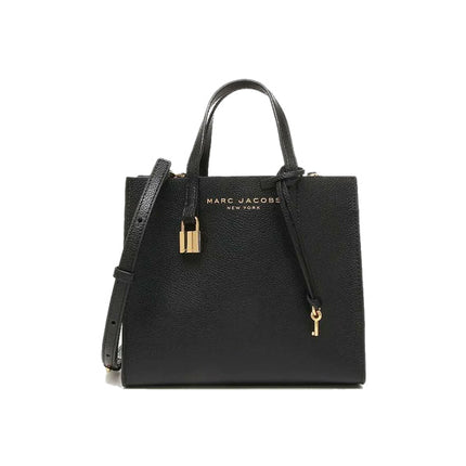 Marc Jacobs Women's Mini Grind Leather Tote Black