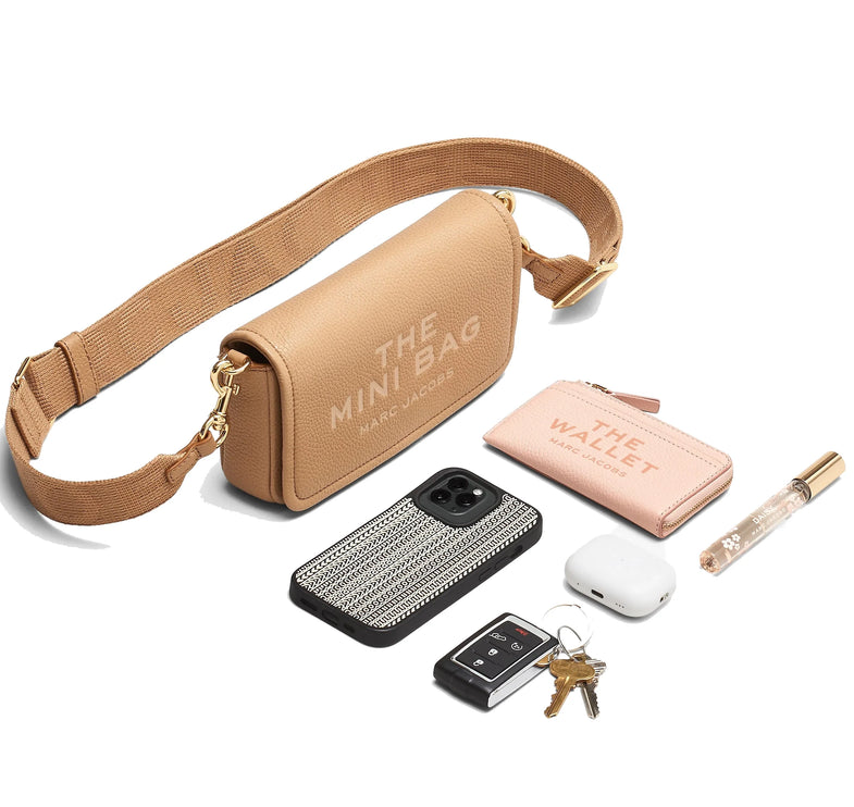 Marc Jacobs Women's The Leather Mini Bag Camel