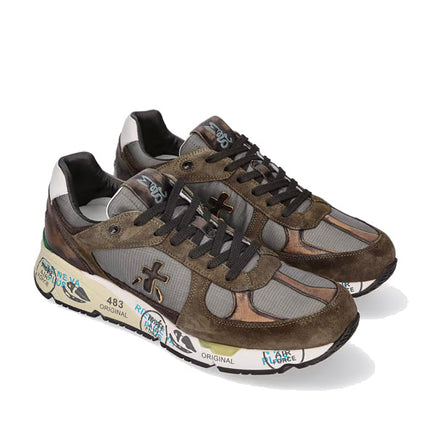 Premiata Men's Mase Sneakers Green 4005