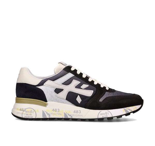 Premiata Men's Mick Sneakers Dark Navy/Black 6618