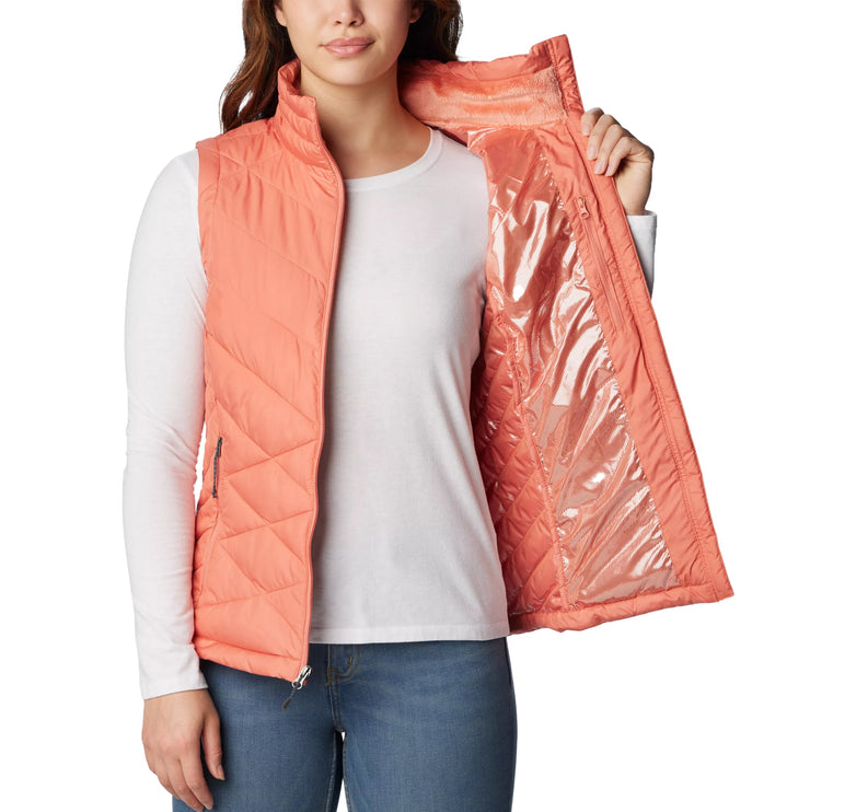 Columbia Women's  Heavenly Vest Faded Peach