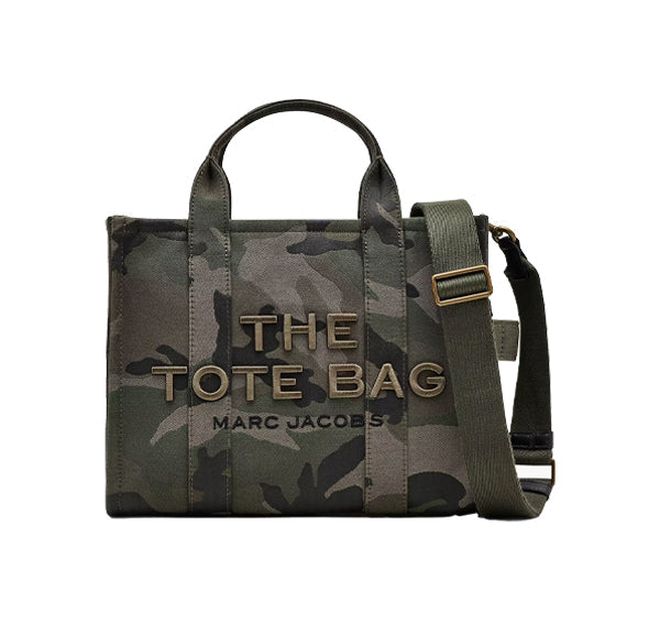 Marc Jacobs Women's The Camo Jacquard Medium Tote Bag Camo Multi