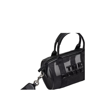 Marc Jacobs Women's The Mesh Leather Mini Duffle Bag Blackout