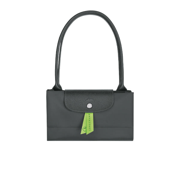 Longchamp Women's Le Pliage Green L Tote Bag Graphite