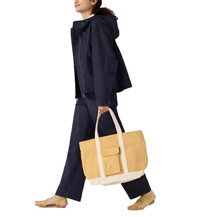 Uniqlo Unisex Canvas Tote Bag 69 Navy