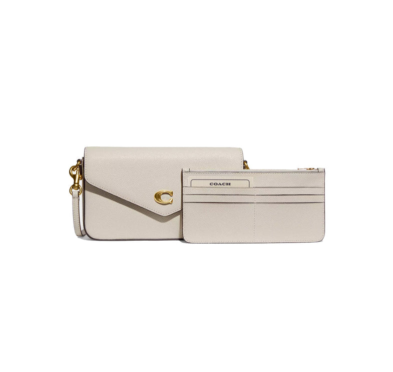 Coach Women's Wyn Crossbody Bag Brass/Chalk