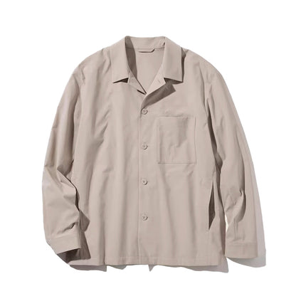 Uniqlo Unisex AirSense Shirt Jacket Olive