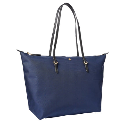 Polo Ralph Lauren Women's Medium Nylon Keaton Tote Navy - Hemen Kargoda