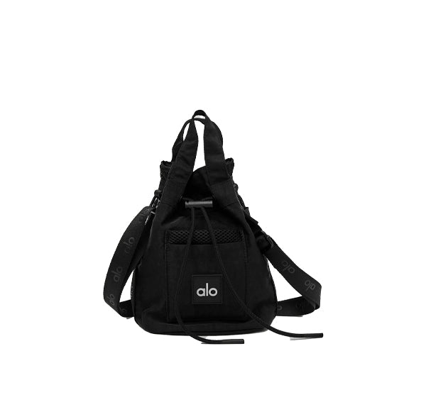 Alo Yoga Women's Crossy Body Bucket Bag Black