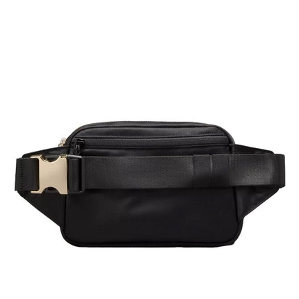 lululemon Unisex Everywhere Belt Bag Large 2L Metal Hardware Black Gold