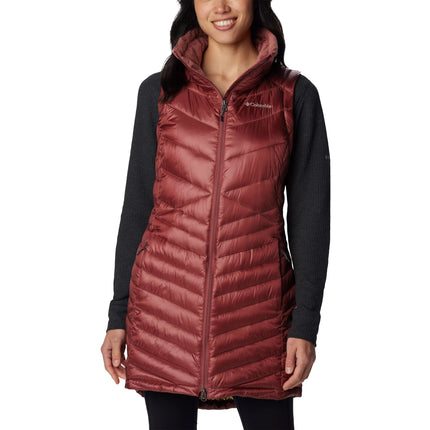 Columbia Women's Joy Peak Long Vest Beetroot