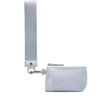 lululemon Unisex Dual Pouch Wristlet Windmill White