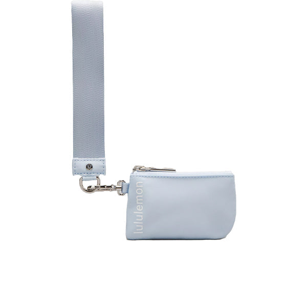 lululemon Unisex Dual Pouch Wristlet Windmill White