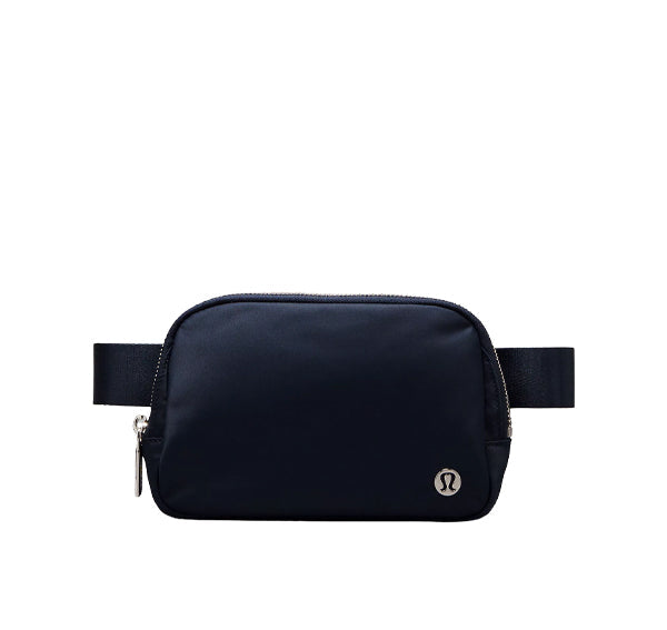 lululemon  Unisex Everywhere Belt Bag 1L Metal Hardware True Navy Silver