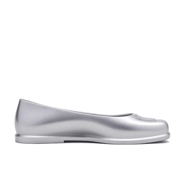 Melissa X Marc Jacobs Women's Ruby Ballerina Silver