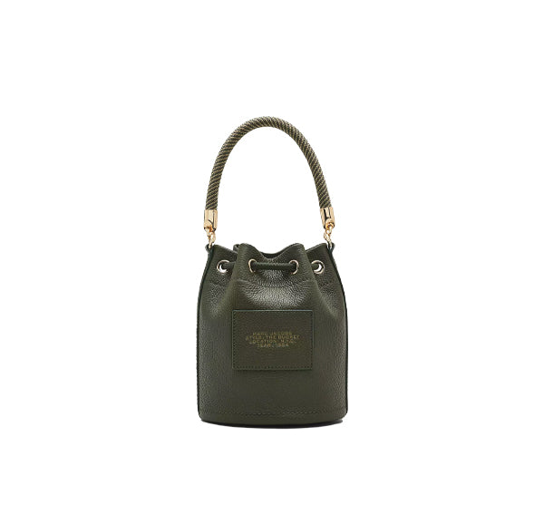 Marc Jacobs Women's The Leather Bucket Bag Forest