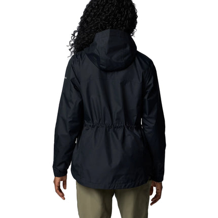 Columbia Women's Sweet Creek II Lined Rain Jacket Black