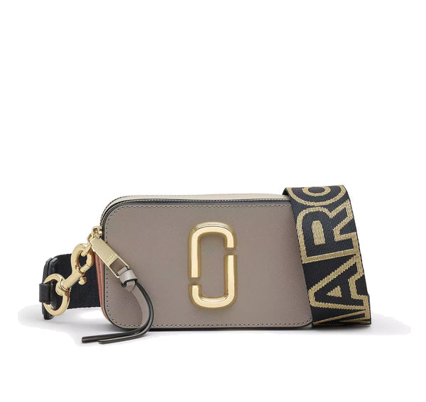 Marc Jacobs Women's The Snapshot Crossbody Bag New Cement Multi